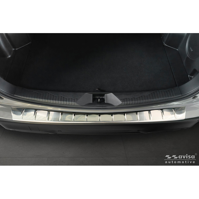 Avisa Protection de seuil arrière inox sur mesure pour Subaru Forester (SL) 2025- 'Ribs'