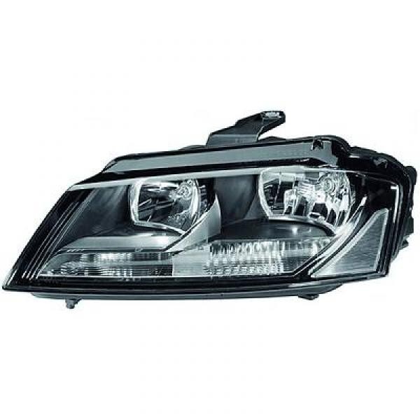 Koplamp rechts Audi A3 8P 08->> TYC H7+H7