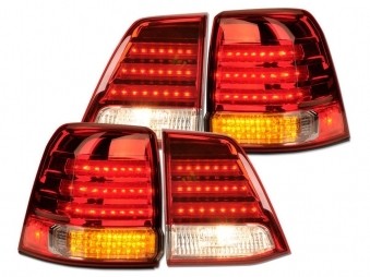 Feux arriere Toyota Land cruiser 07-08 LED rouges