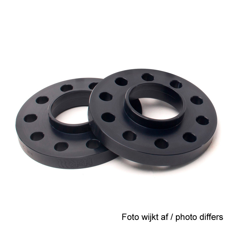 H&R Set des espaceurs de roues Système-DR 24mm par essieu - Cartouche de boulon 5x120 - Moyeu 65,0mm - Taille de boulon M14x1,5 - sur mesure pour Volkswagen - Noir