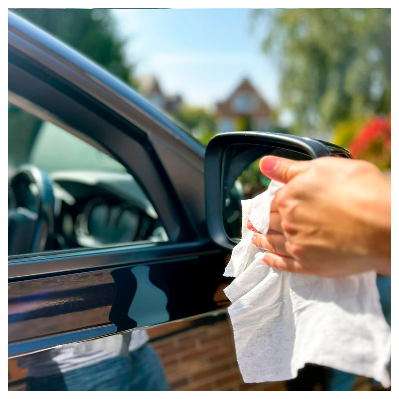 Turtle Wax 54098 Clear Vue Lingettes nettoyantes pour vitres 24 unités