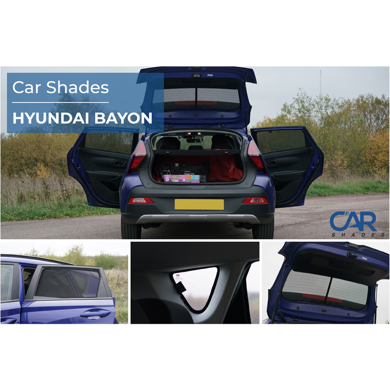 Set de Car Shades sur mesure pour Hyundai Bayon (BC3) 2021- (6-pièces)