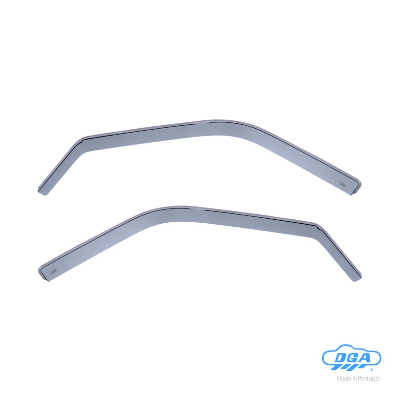 DGA Déflecteurs d'Air sur mesure pour Fiat Doblo 3/5-portes 2010-2022 & Opel Combo D 3/5-portes 2011-2018 (2-pièces)