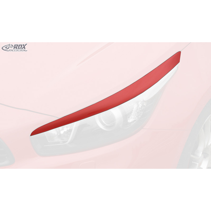 Spoilers de phares sur mesure pour Kia Cee'd & Pro Cee'd JD 2012- (ABS)