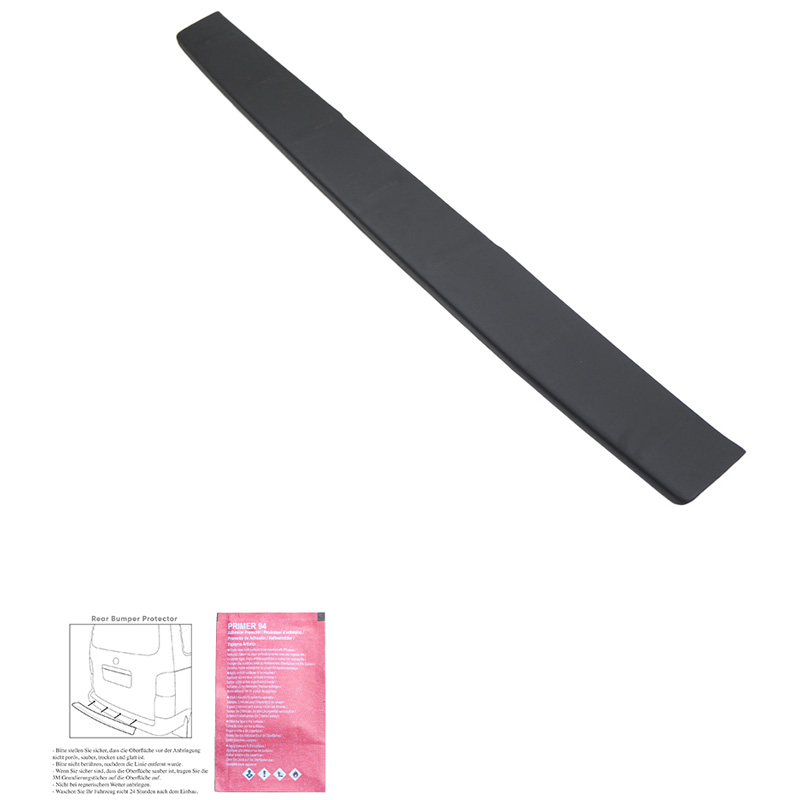 Protection de seuil arrière sur mesure pour Mercedes Vito W447 2014- - Noir mat