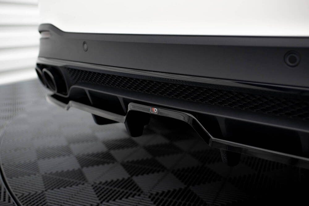 Diffuser Mercedes GLE 53 AMG SUV W167 Maxton Glans Zwart