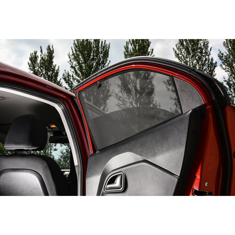 Set de Car Shades sur mesure pour Kia Rio 5 portes 2011-2016 (4-pièces)