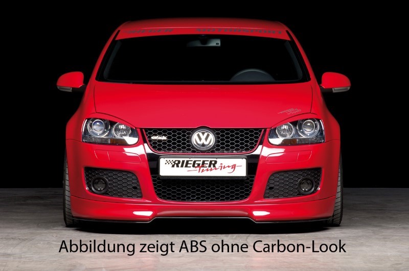 Spoilerzwaard Carbon voor voorspoilerlip VW Jetta 1 08.05- Riege