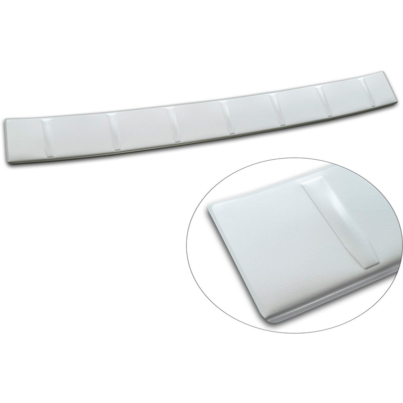 Avisa Protection de seuil arrière inox thermolaqué sur mesure pour BMW Série 5 Touring (G61) 2024- incl. M-Sport 'Soft Silver'