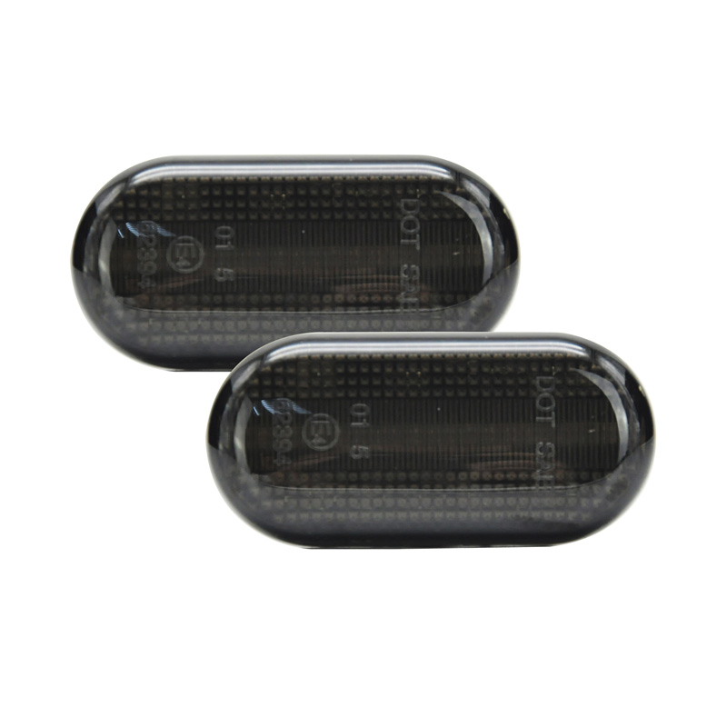 Set de Clignotants Latéraux LED sur mesure pour Renault divers modèles - Fumée - incl. Feux Dynamiques
