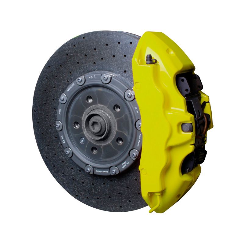 Foliatec Set peinture étriers de freins - NEON jaune - 4 Components