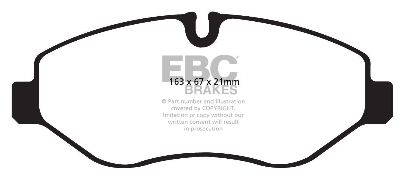 EBC Brakes IVECO BEDRIJFSWAGEN Daily (2006-2011) 50C 2006-2011 R