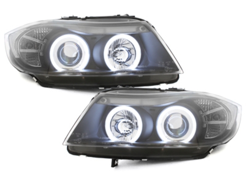Phares BMW E90/E91 Angel Eyes Ice CCFL