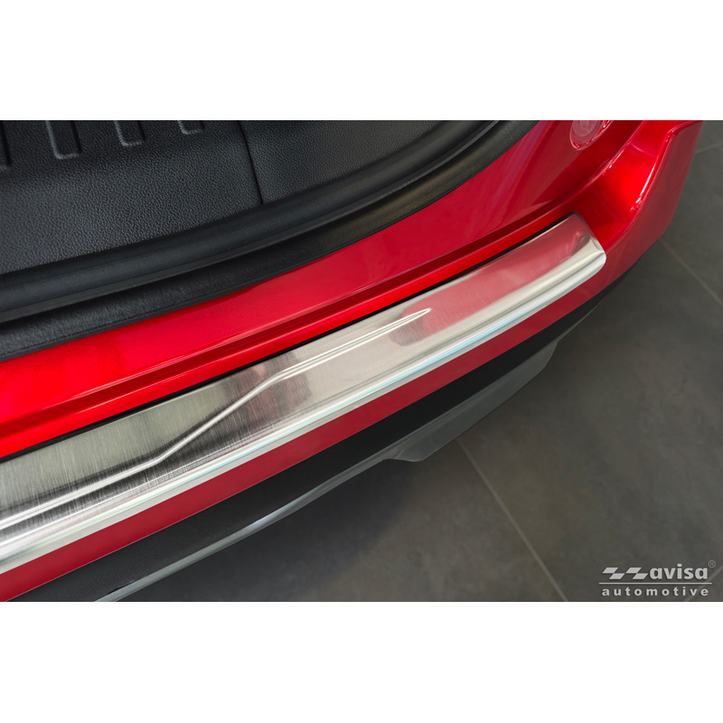 Avisa Protection de Seuil de Coffre Acier Inox sur mesure pour Jaecoo J7 2024- - Argent