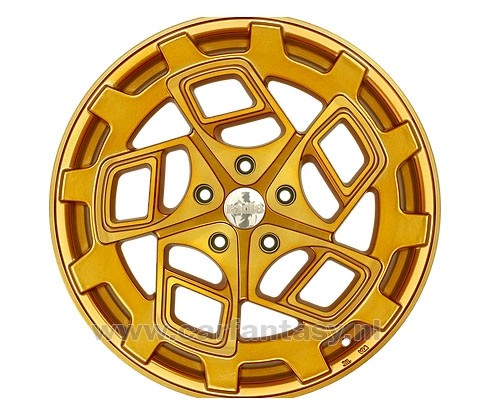 RADI8 CM9 8.5/9.5x18 5x100 35 Brushed Gold 66,6 Velgen