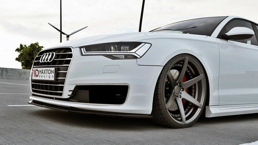 Voorspoiler Audi A6 C7 Carbon Look