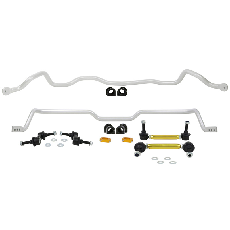Whiteline Kit de barre stabilisatrice avant et arrière sur mesure pour Mitsubishi Lancer VII Evolution VII-IX 2000-2007