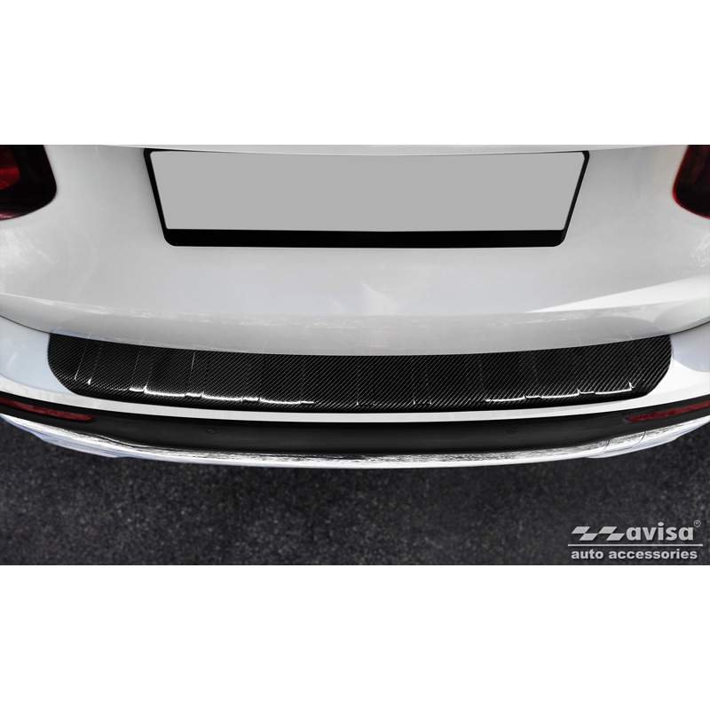 Protection de seuil arrière carboné 3D sur mesure pour Mercedes GLB (X247) incl. AMG 2019-