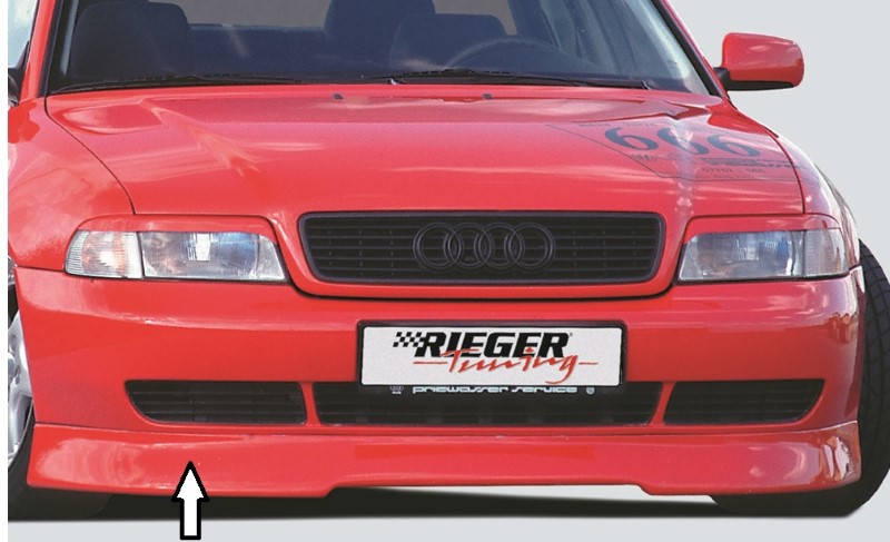 Voorspoilerlip Audi A4 B5 Vanaf model 99 Rieger