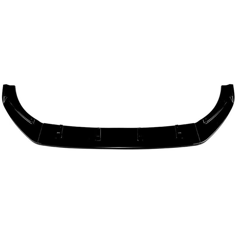 Spoiler avant sur mesure pour Volkswagen Golf VII (7.5) 2017-2019 excl. GTi/GTD/R/R-Line (ABS Noir luisant)
