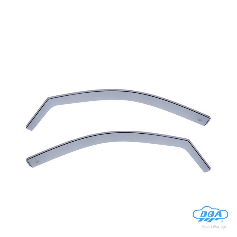 DGA Déflecteurs d'Air sur mesure pour Citroën C4 Aircross 2010-2017 & Peugeot 4008 2012-2017 & Mitsubishi ASX 2010-2022 (2-pièces)