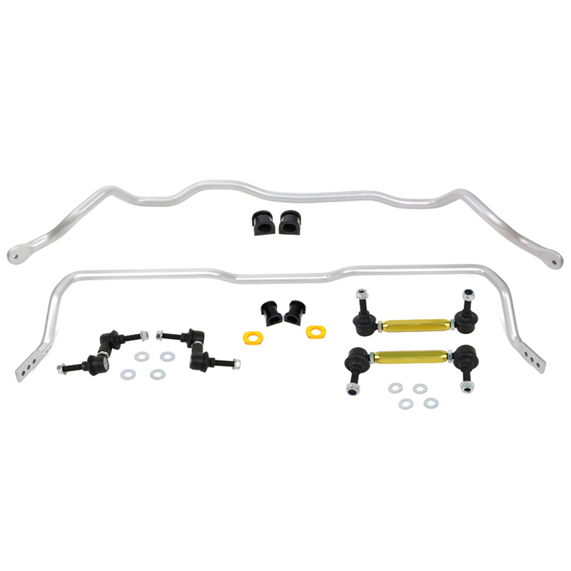 Whiteline Kit de barre stabilisatrice avant et arrière sur mesure pour Mitsubishi Lancer VII Evolution VII-IX 2000-2007