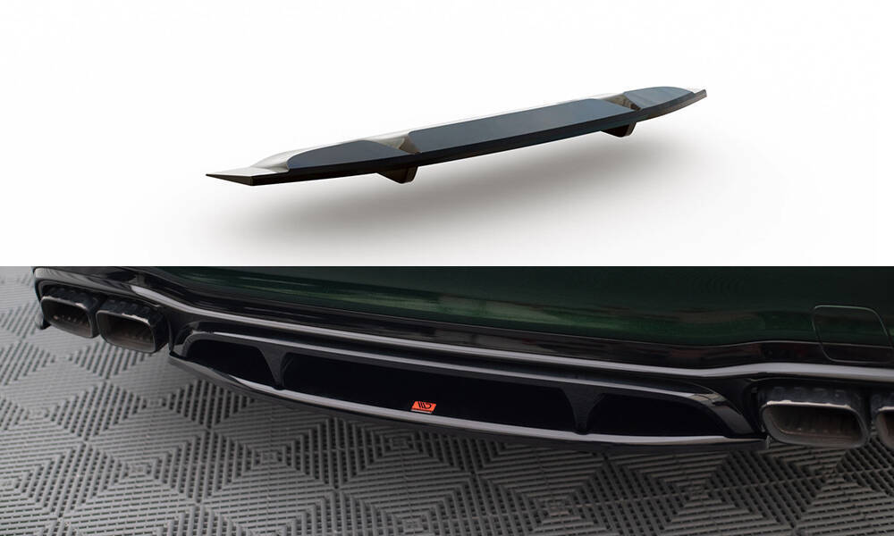 Diffuser Mercedes AMG E63 W213 FL Glans Zwart