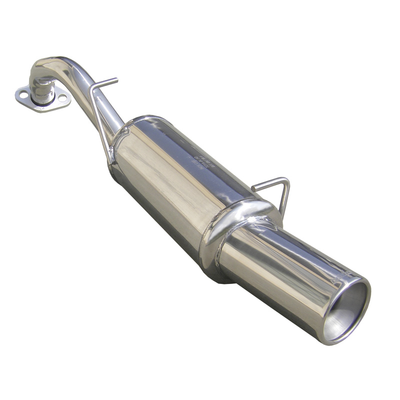 100% Inox Échappement Sport sur mesure pour Toyota Yaris II 1.8TS (133cv) 2006- 102mm