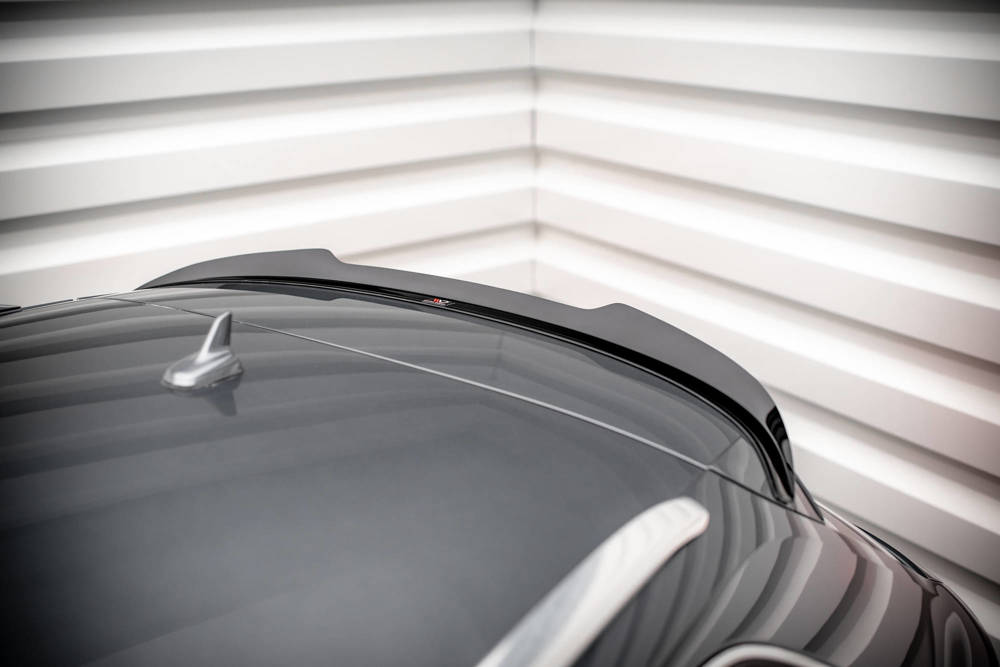 Spoiler passend voor Audi A3 8V Sportback 13-16 Maxton Glans Zwart