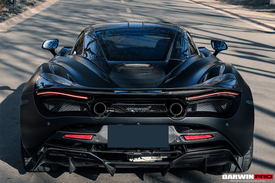 McLaren 720s BKSS Style Carbon Fiber Diffuser 2017-2021
