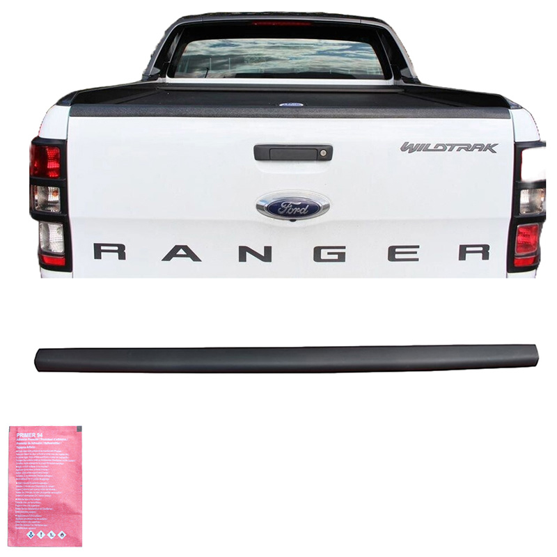 Baguette de hayon sur mesure pour Ford Ranger T6/T7/T8 2012-2022 - Noir mat