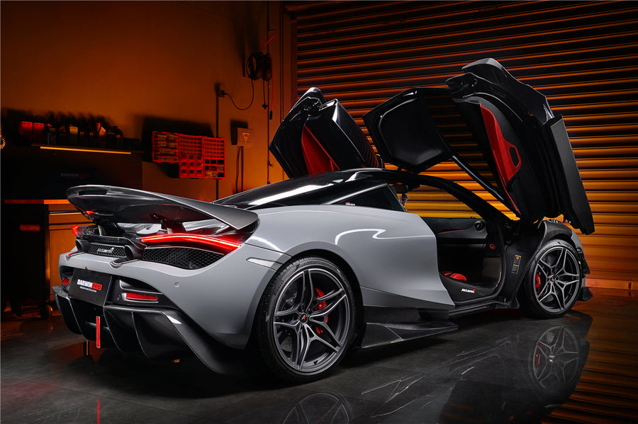 McLaren 720s Se²NWBII Style Carbon Fiber Diffuser 2017-2021