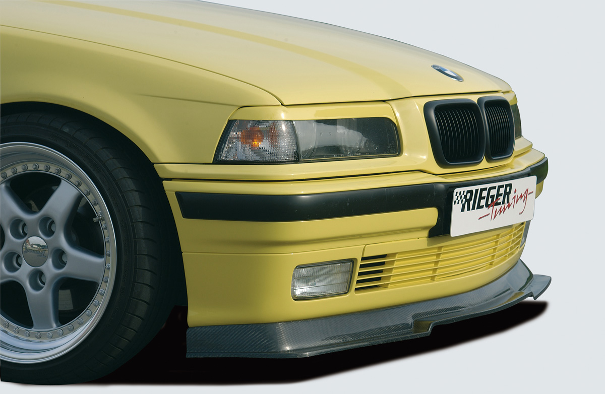 Spoilerzwaard Carbon voor Voorbumper passend voor BMW E39 tot mod 02. Rieger