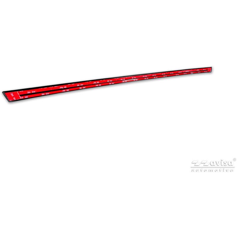 Avisa Moulure de hayon en Inox Noir Chrome sur mesure pour Renault Arkana 2020-
