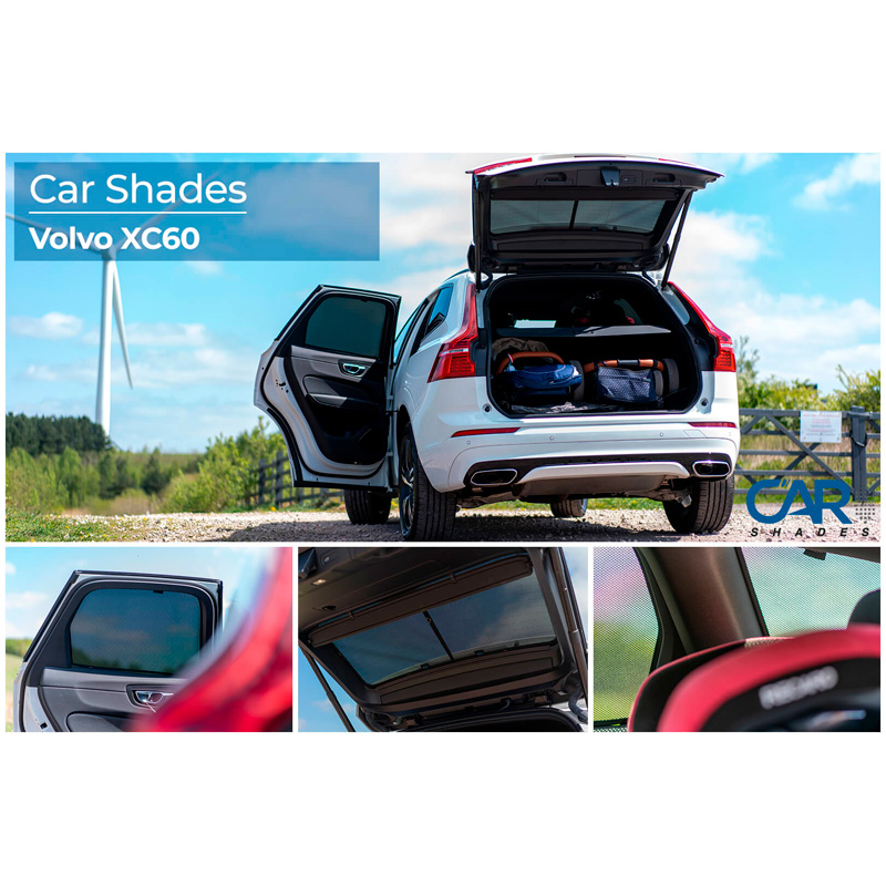 Set de Car Shades sur mesure pour Volvo XC60 2017- (6-pièces)