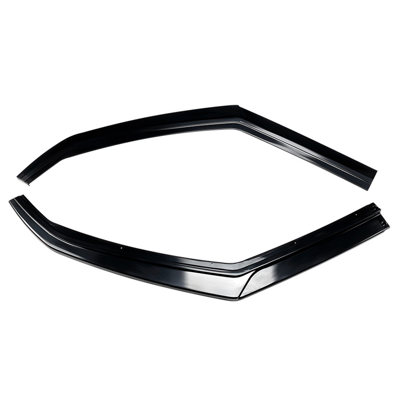 Spoiler avant sur mesure pour Volkswagen Polo 6R/6C 2009-2017 excl. GTi/GT/WRC (ABS Noir luisant)