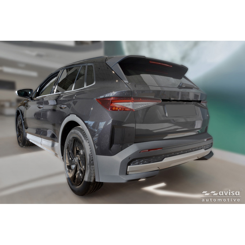 Avisa Moulure de hayon en Inox Noir Chrome sur mesure pour Skoda Elroq 2025-