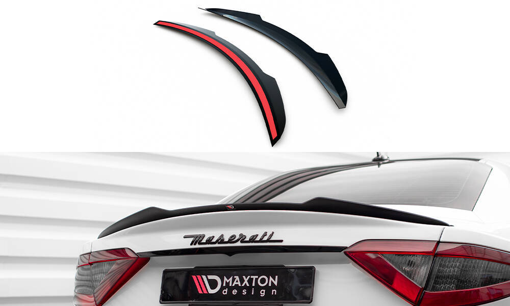 Spoiler Maserati Granturismo Maxton Glans Zwart