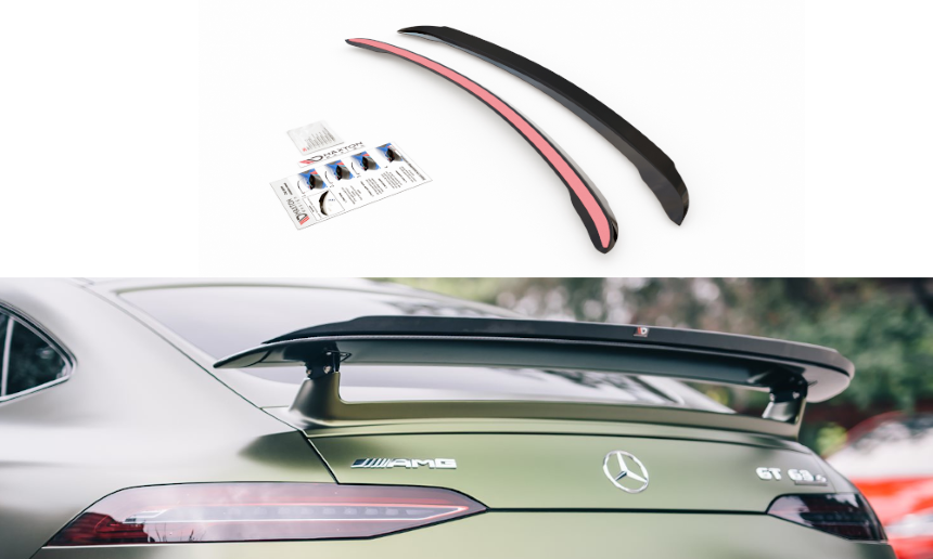 Spoiler cap Mercedes AMG GT 63s Maxton Design glans zwart