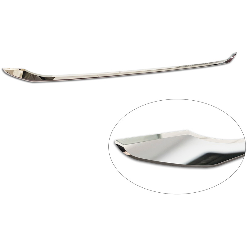 Avisa Revêtement d'habillage du hayon du coffre inox Chrome sur mesure pour Volvo XC90 II 2015-19, Facelift 2019-2024 & Facelift 2024-