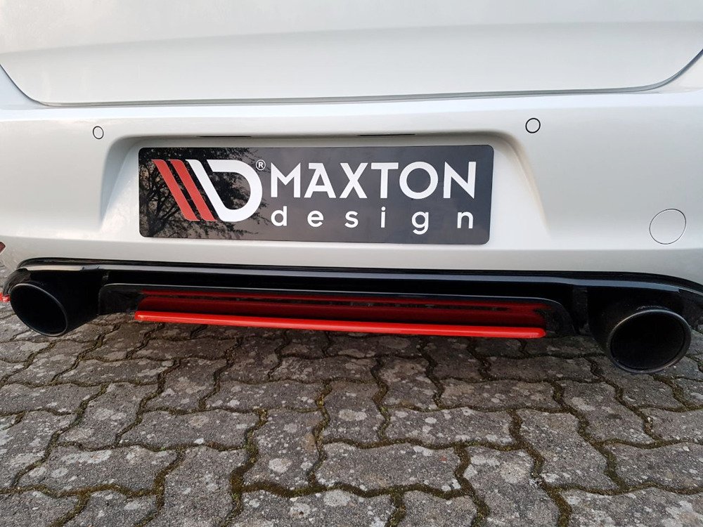 Diffuser VW Golf 7 GTI Clubsport Glans Zwart