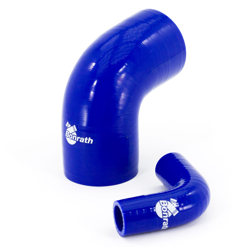 Bonrath Durite Silicone coudée 90 degré - Longueur: 50mm - Ø16mm