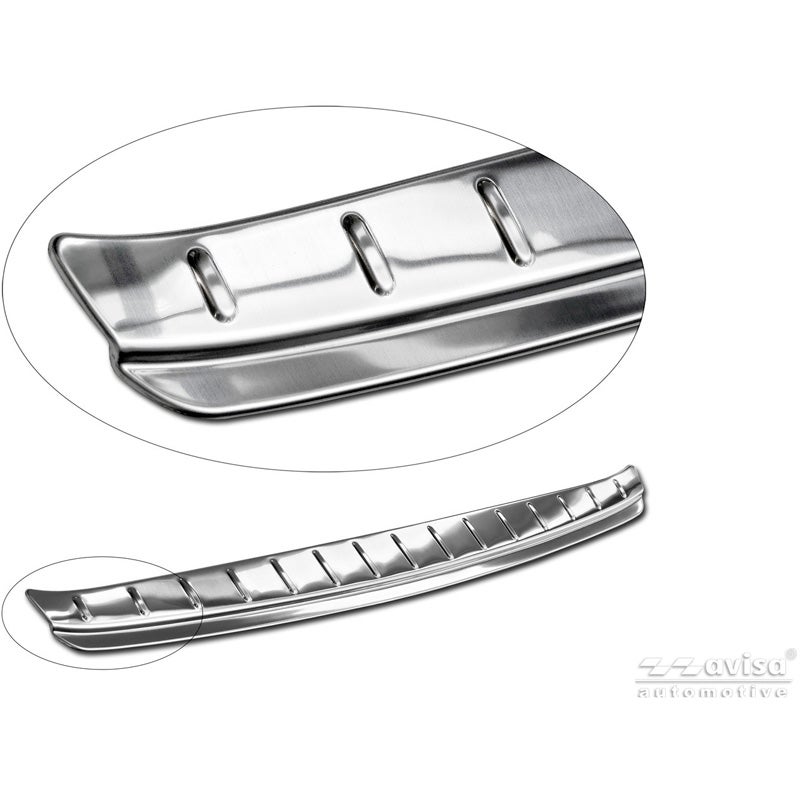 Avisa Protection de Seuil de Coffre Acier Inox sur mesure pour Mercedes CLA III Shooting Brake (X174) 2026- - Argent