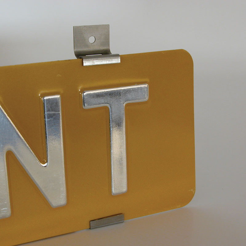 Carpoint Clips pour Plaque d'Immatriculation 2-pièces