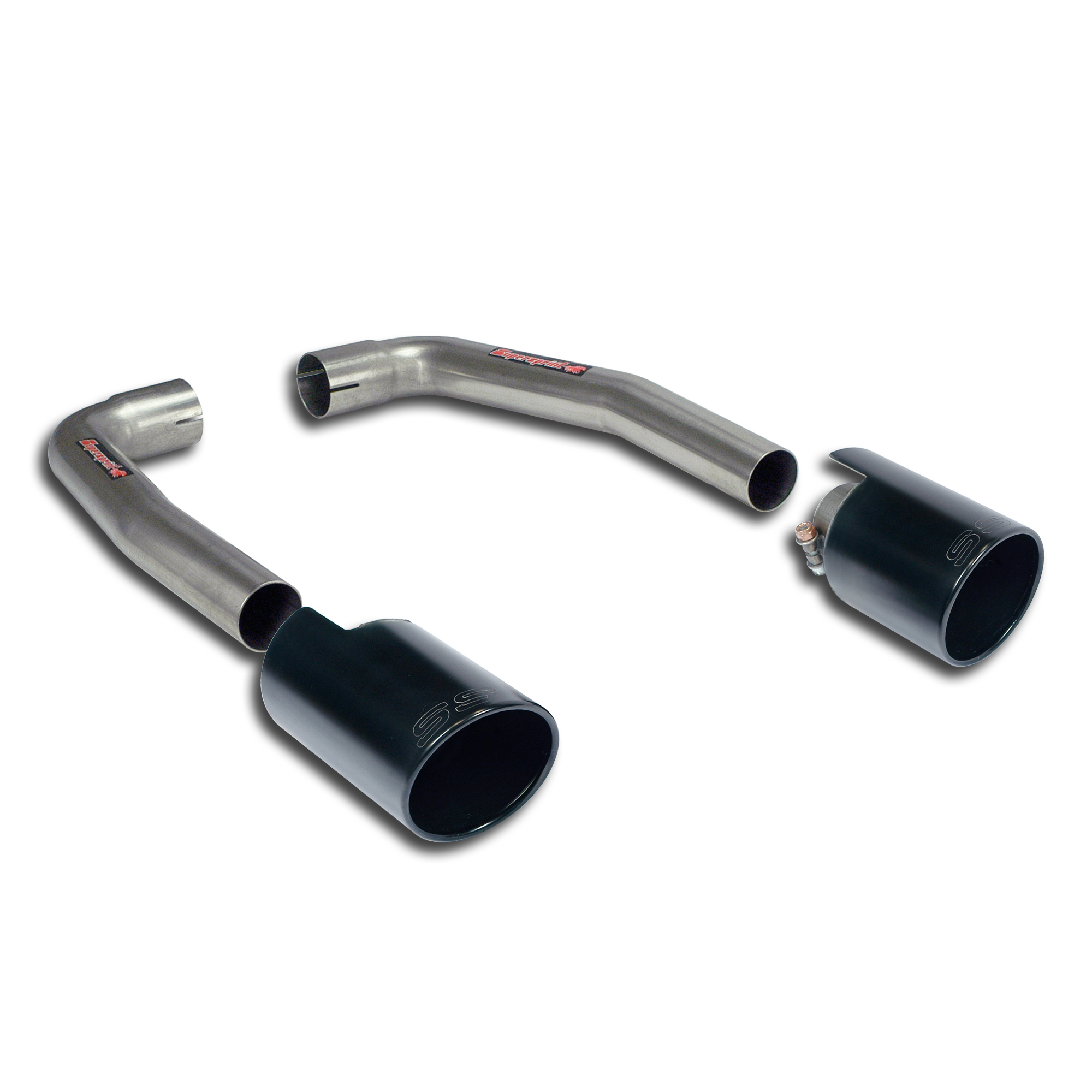ALFA ROMEO GIULIETTA 2.0 JTDm (175 Hp) 2011 Endpipe kit Right O100 - Left O100 "Black"