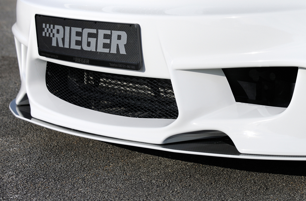 Rieger splitter BMW 1 serie Carbon look