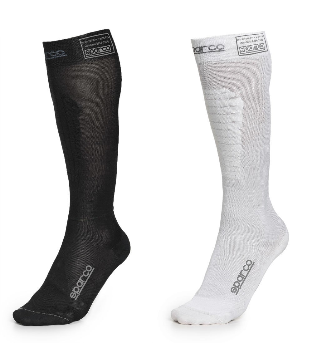 Compression Socks Sparco White