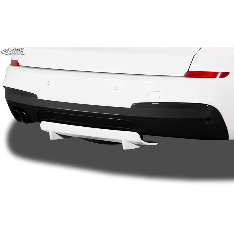 Jupe arrière 'Diffuseur U-Diff XL' sur mesure pour  BMW Série-5 F07 GT 2009- (PU)
