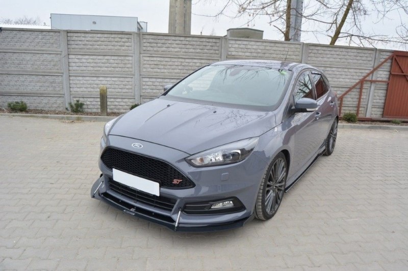Hybride Voorspoiler V.2 Ford Focus ST Mk3 FL