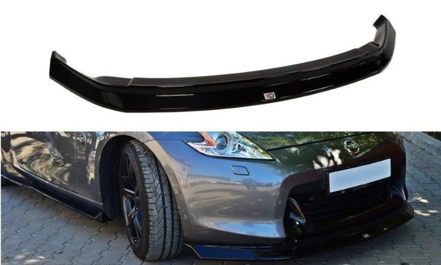 Voorspoiler Nissan 370Z Maxton Design Glans Zwart
